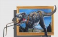 Jagd Dinosaurier 3D